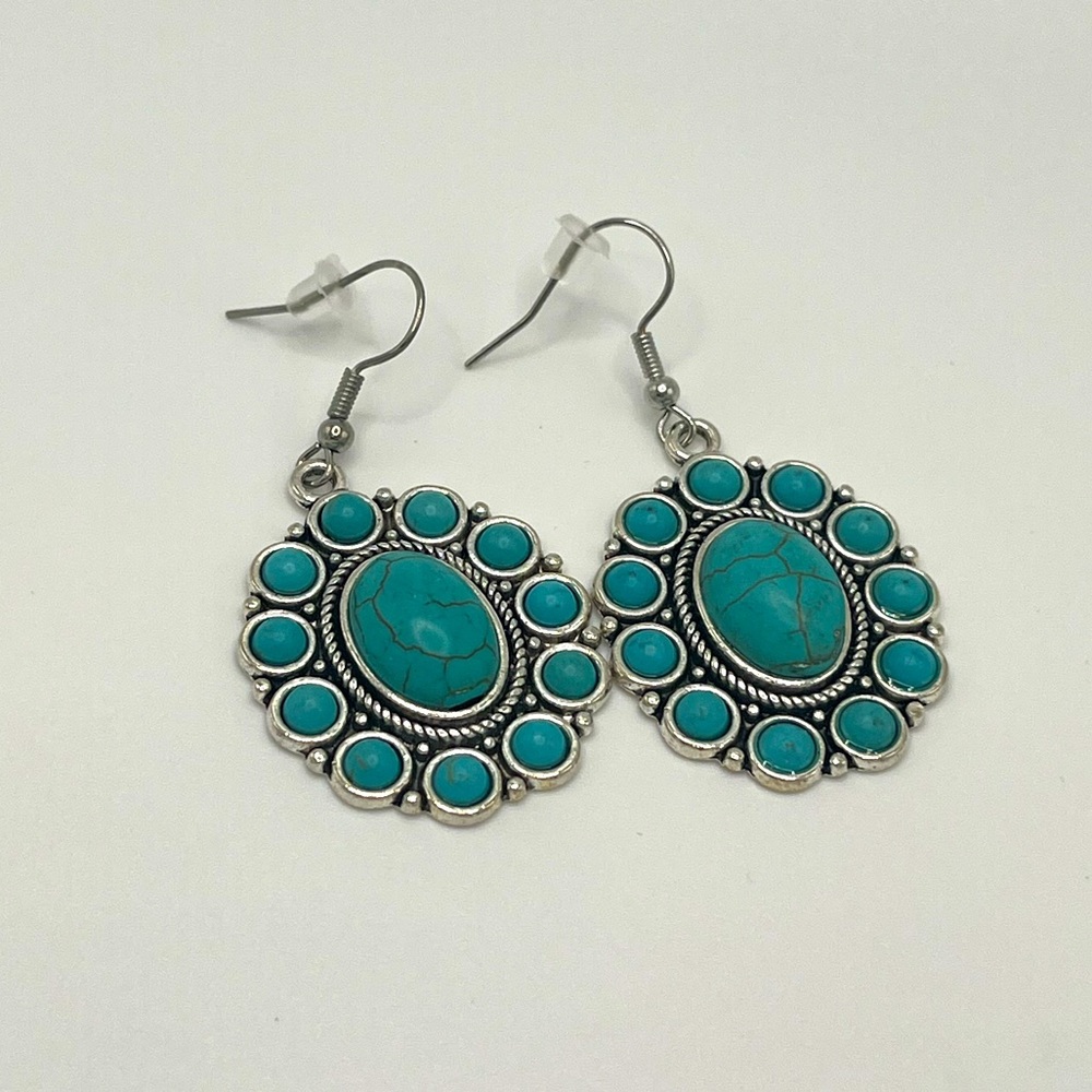 Turquoise Bohemian Earrings